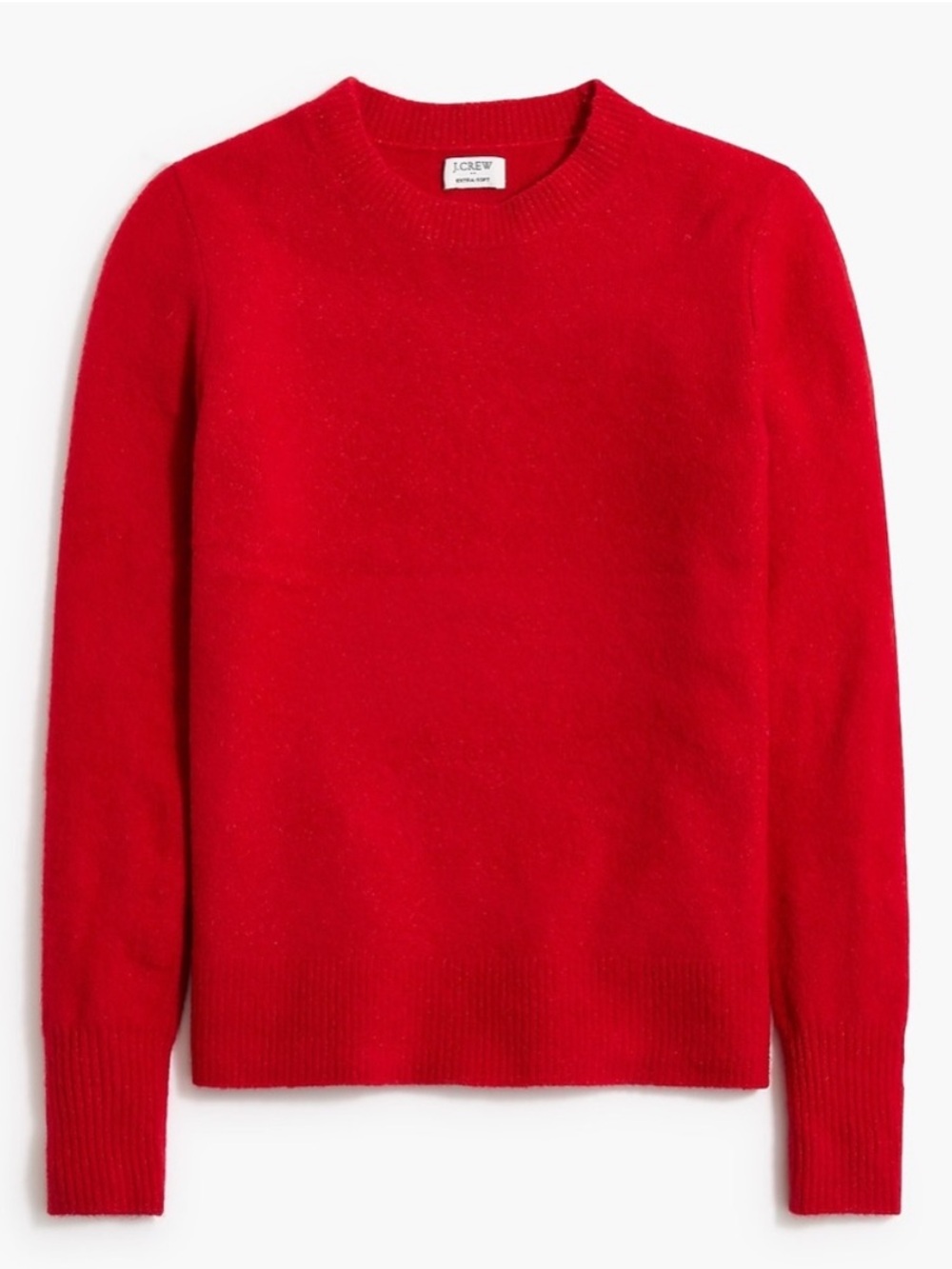 J. CREW Crewneck Sweater in extra-soft yarn Size Large
